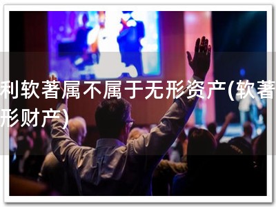 专利软著属不属于无形资产(软著是无形财产)