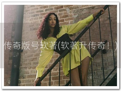传奇版号软著(软著升传奇！)