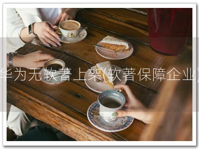 华为无软著上架(软著保障企业)