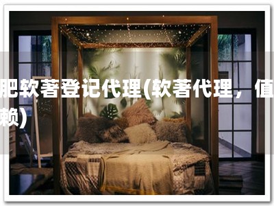 合肥软著登记代理(软著代理，值得信赖)