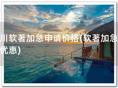 四川软著加急申请价格(软著加急申请优惠)