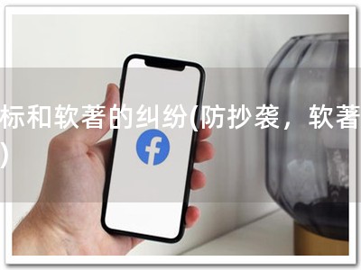 商标和软著的纠纷(防抄袭，软著保护)