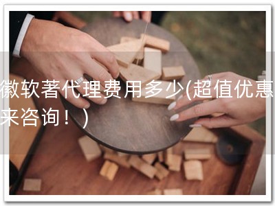 安徽软著代理费用多少(超值优惠，速来咨询！)