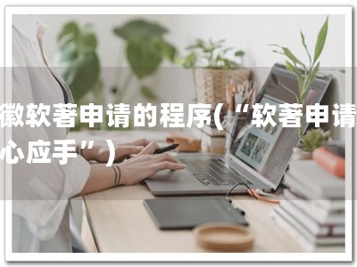 安徽软著申请的程序(“软著申请，得心应手”)