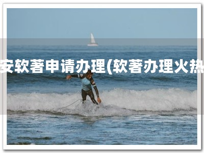 宝安软著申请办理(软著办理火热！)