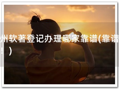 崇州软著登记办理哪家靠谱(靠谱软著！)