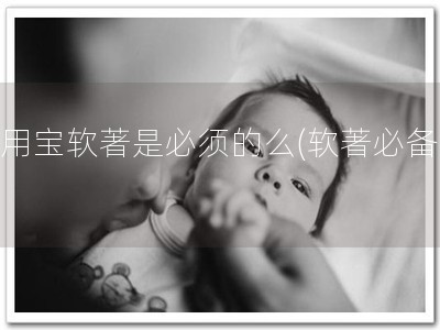 应用宝软著是必须的么(软著必备！)