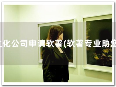 文化公司申请软著(软著专业助您)