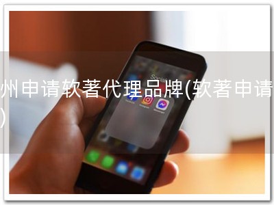 杭州申请软著代理品牌(软著申请专家)