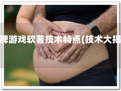 棋牌游戏软著技术特点(技术大揭秘)