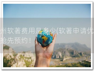 杭州软著费用是多少(软著申请优惠，抢先预约！)