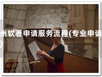 泰州软著申请服务流程(专业申请软著)