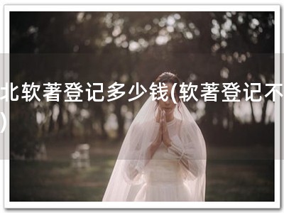 河北软著登记多少钱(软著登记不贵！)