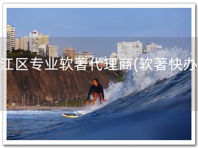 滨江区专业软著代理商(软著快办！)
