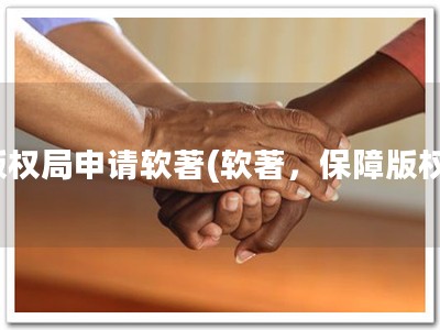 版权局申请软著(软著，保障版权)