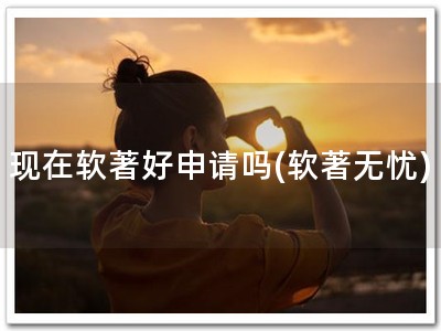 现在软著好申请吗(软著无忧)
