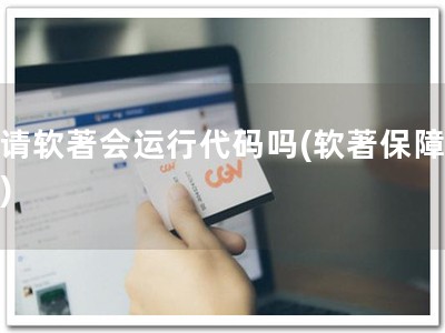 申请软著会运行代码吗(软著保障程序)