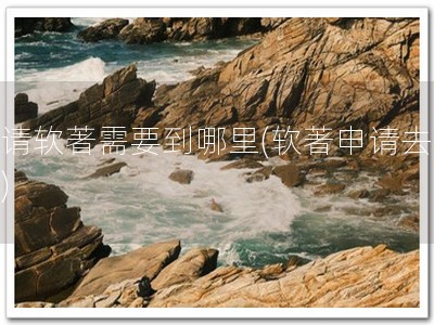 申请软著需要到哪里(软著申请去哪？)