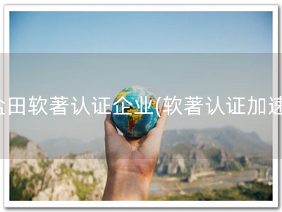 盐田软著认证企业(软著认证加速)