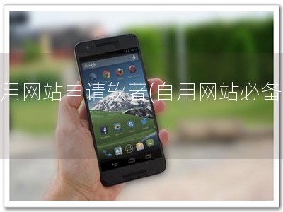 自用网站申请软著(自用网站必备！)