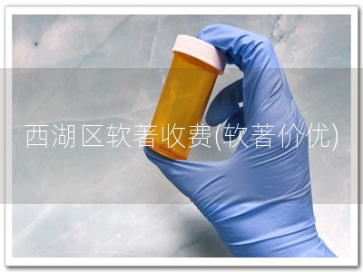 西湖区软著收费(软著价优)