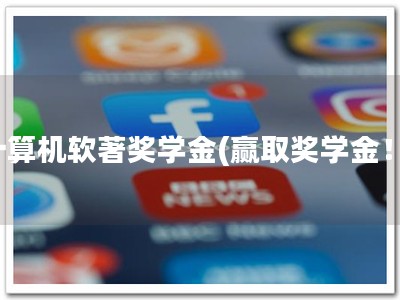 计算机软著奖学金(赢取奖学金！)