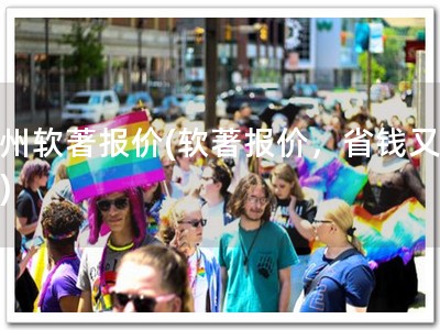 贵州软著报价(软著报价，省钱又放心)