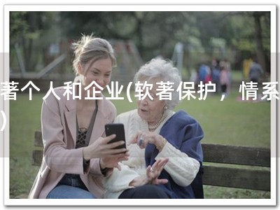 软著个人和企业(软著保护，情系个企)
