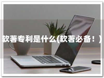 软著专利是什么(软著必备！)