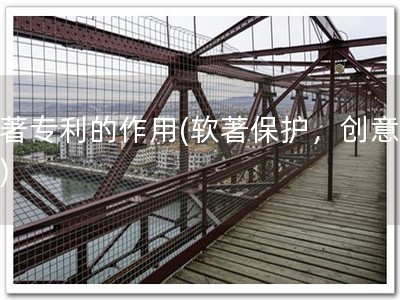 软著专利的作用(软著保护，创意无忧)