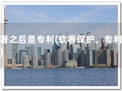 软著之后是专利(软著保护，专利铸就)