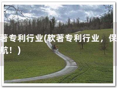 软著专利行业(软著专利行业，保驾护航！)