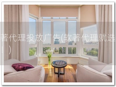 软著代理投放广告(软著代理就选我们！)