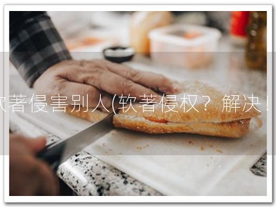 软著侵害别人(软著侵权？解决！)