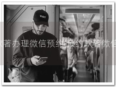 软著办理微信预约(预约软著微信)