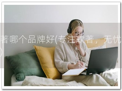 软著哪个品牌好(专注软著，无忧知产)