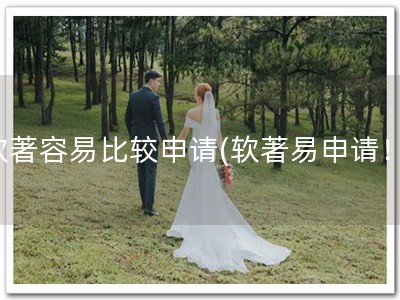 软著容易比较申请(软著易申请！)