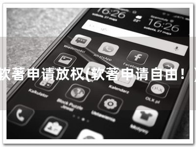 软著申请放权(软著申请自由！)
