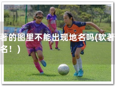 软著的图里不能出现地名吗(软著无地名！)