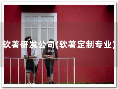 软著研发公司(软著定制专业)