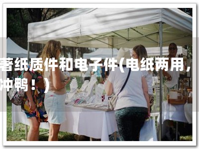 软著纸质件和电子件(电纸两用，一次冲鸭！)