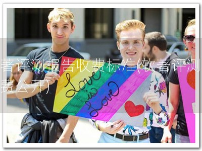 软著评测报告收费标准(软著评测，收费公开)