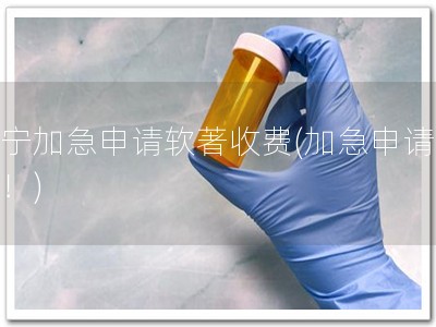 辽宁加急申请软著收费(加急申请软著！)
