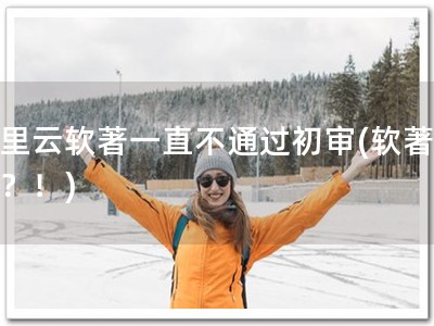 阿里云软著一直不通过初审(软著易错？！)