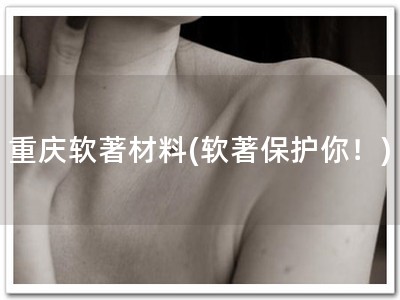 重庆软著材料(软著保护你！)