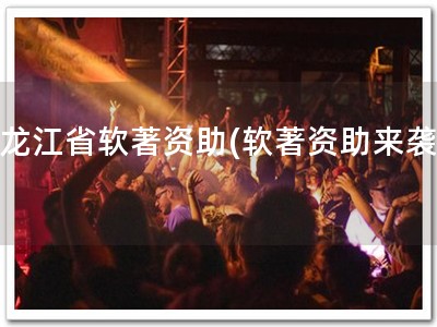 黑龙江省软著资助(软著资助来袭！)