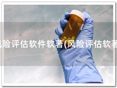 风险评估软件软著(风险评估软著)