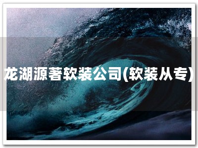 龙湖源著软装公司(软装从专)