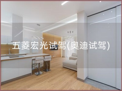 五菱宏光试驾(奥迪试驾)