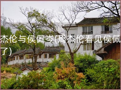 周杰伦与侯佩岑(周杰伦看见侯佩岑哭了)